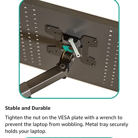 Laptop Desk Mount - Picture 2 of 5